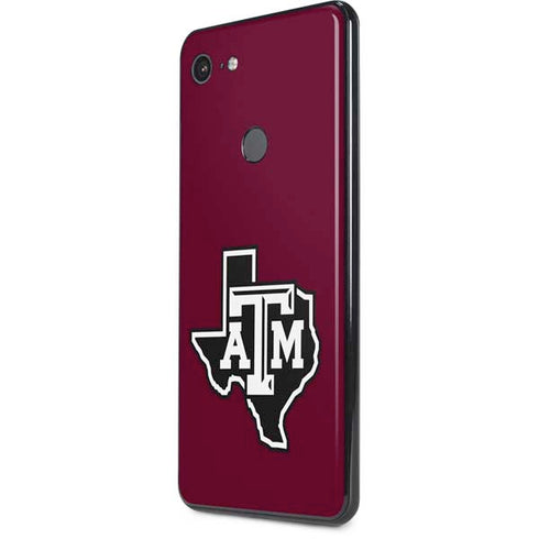 Texas A&M University Black Logo Google Pixel 3 XL Skin
